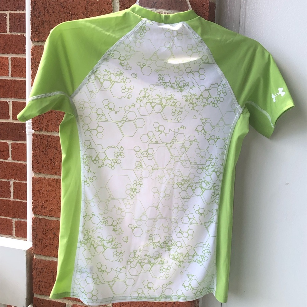 Under Armour Lime Green Tee —#031 - Picture 7 of 8